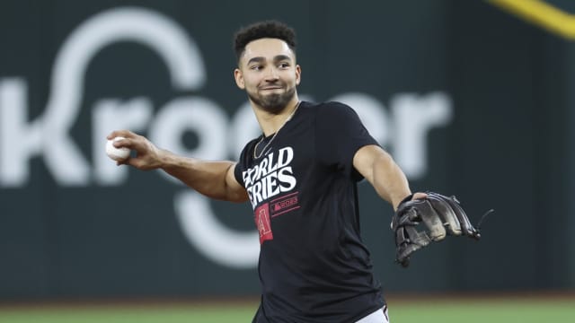 Jordan Lawlar practicing on October 26th, 2023
